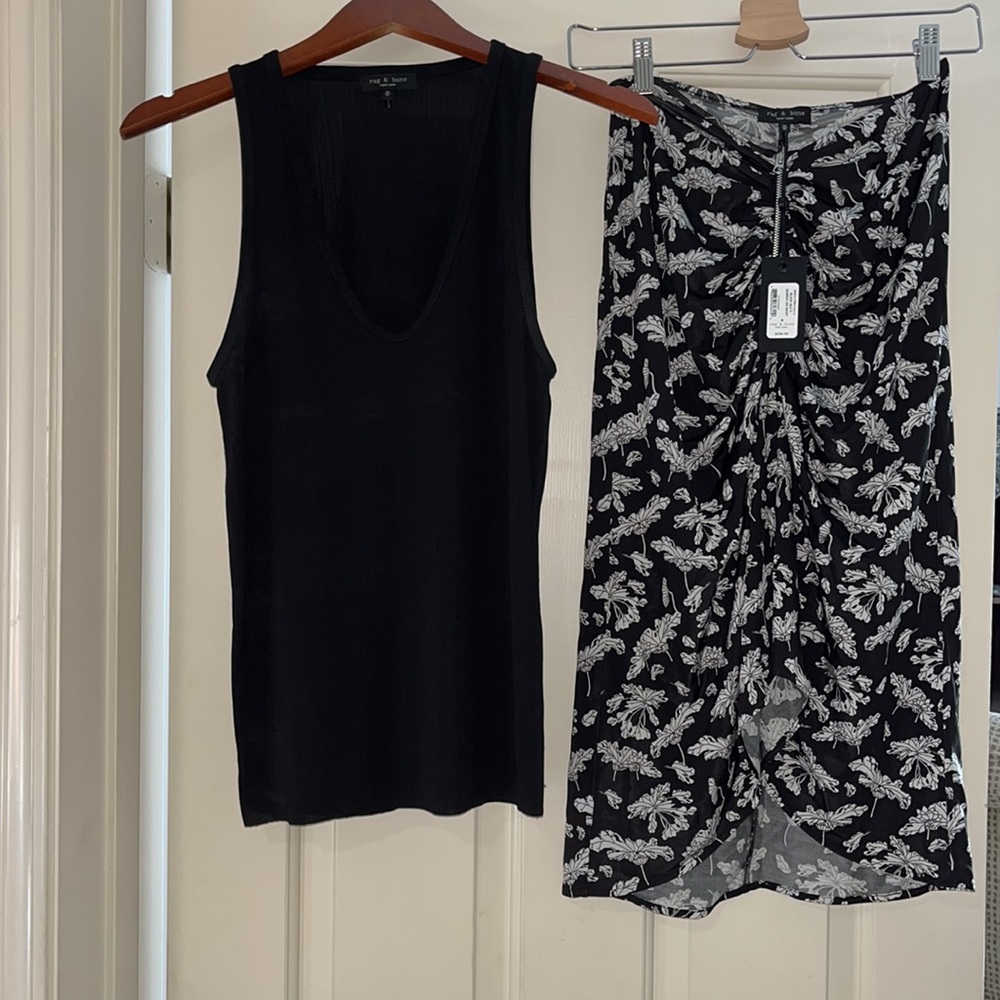 Rag and bone skirt NWT never worn due to weight. Sold Out in store